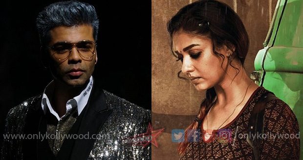 Karan Johar tempted to watch Nayanthara's Kolamaavu Kokila - Only Kollywood